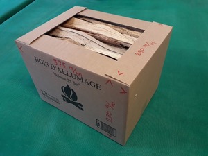 Carton Bois allumage réduit